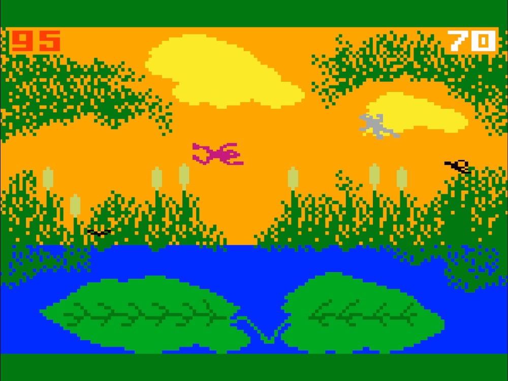 Gameplay of Frog Bog for Intellivision